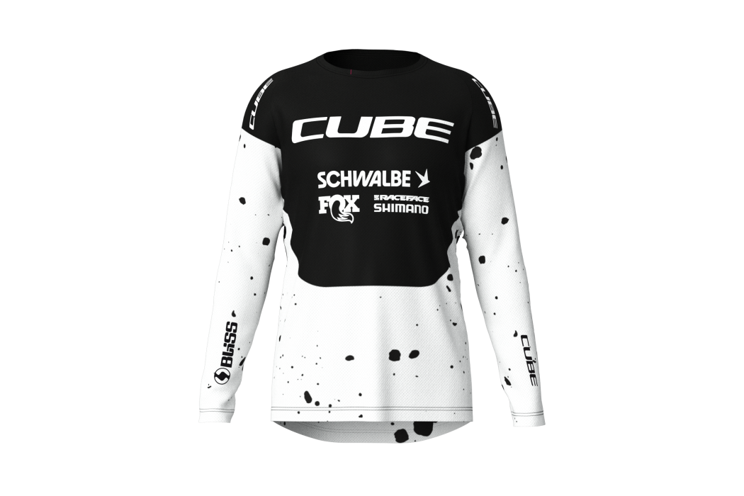 CUBE MTB WS Trikot X Factory Racing langarm