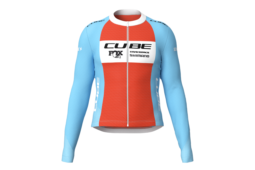 CUBE ROAD/XC Trikot X Factory Racing langarm